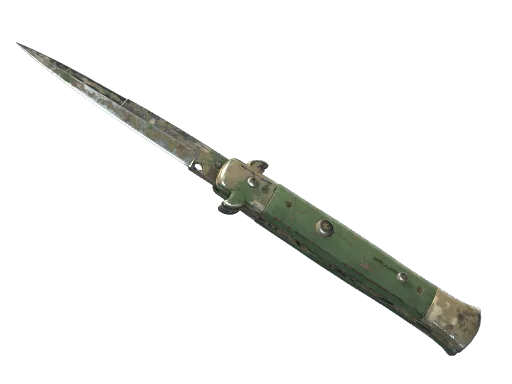 ★ StatTrak™ Stiletto Knife | Forest DDPAT (Well-Worn)