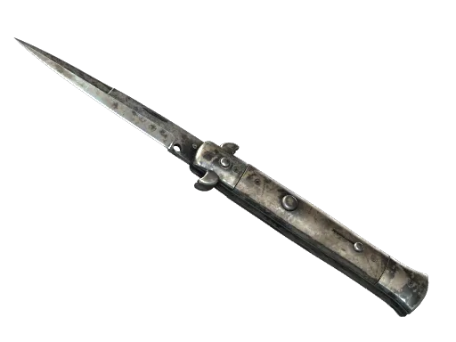 ★ Stiletto Knife | Scorched (Well-Worn)
