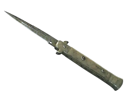 ★ StatTrak™ Stiletto Knife | Safari Mesh (Well-Worn)
