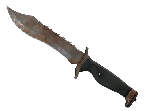 ★ Bowie Knife | Rust Coat (Well-Worn)