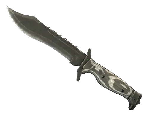 ★ Bowie Knife | Black Laminate (Well-Worn)