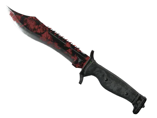 ★ StatTrak™ Bowie Knife | Crimson Web (Battle-Scarred)