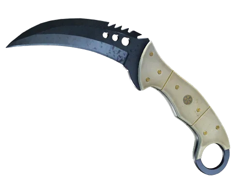 ★ Talon Knife | Blue Steel (Well-Worn)