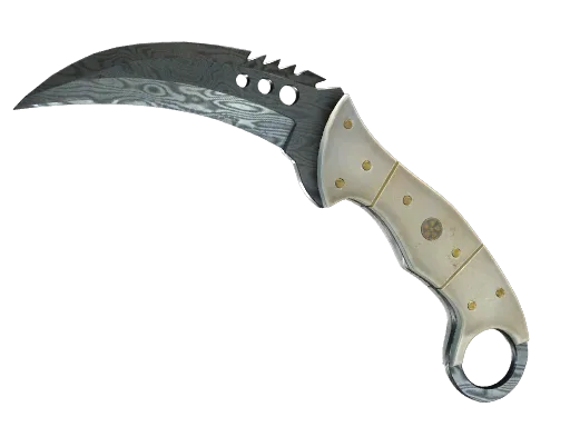 ★ Talon Knife | Damascus Steel (Battle-Scarred)