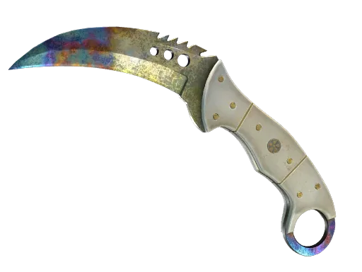 ★ Talon Knife | Case Hardened (Well-Worn)