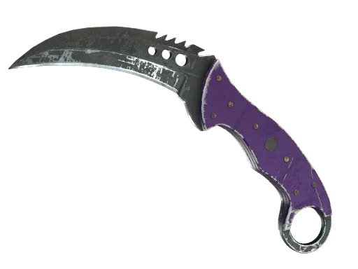 ★ Talon Knife | Ultraviolet (Well-Worn)