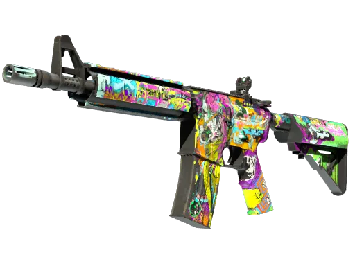 StatTrak™ M4A4 | In Living Color (Field-Tested)