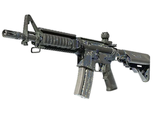M4A4 | Naval Shred Camo (Well-Worn)