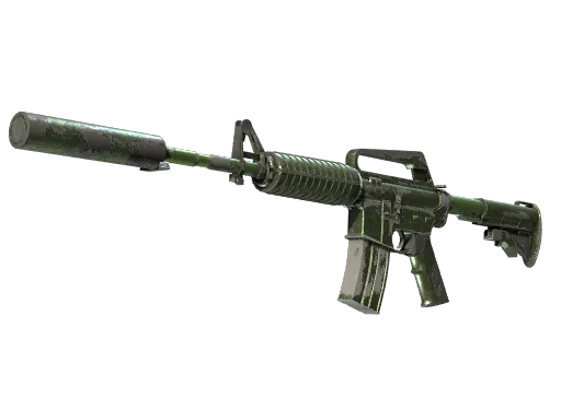 M4A1-S | Moss Quartz (Well-Worn)