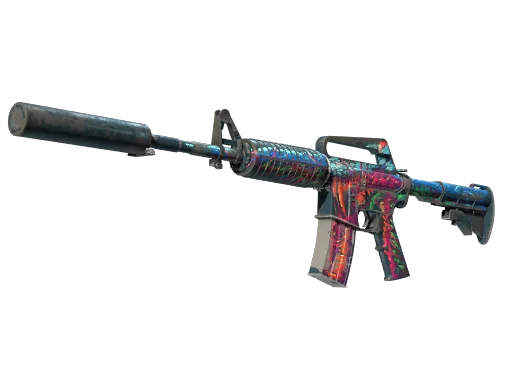 M4A1-S | Hyper Beast (Well-Worn)