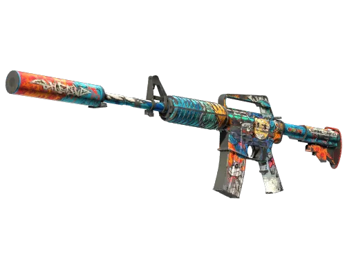 M4A1-S | Player Two (Well-Worn)