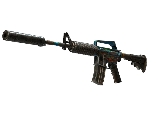 M4A1-S | Control Panel (Battle-Scarred)