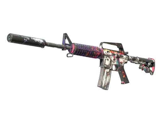 M4A1-S | Vaporwave (Well-Worn)