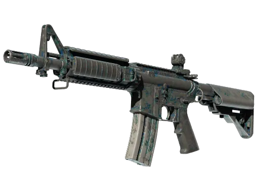 M4A4 | Dark Blossom (Well-Worn)