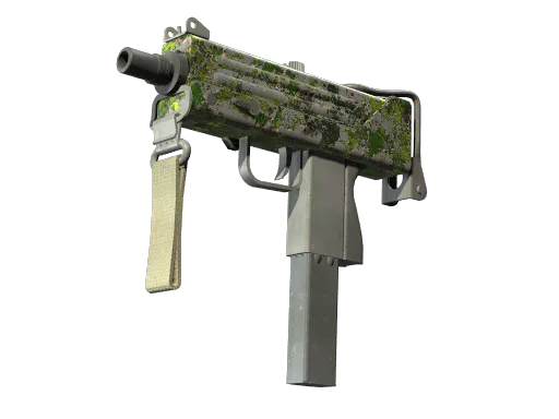MAC-10 | Nuclear Garden (Well-Worn)
