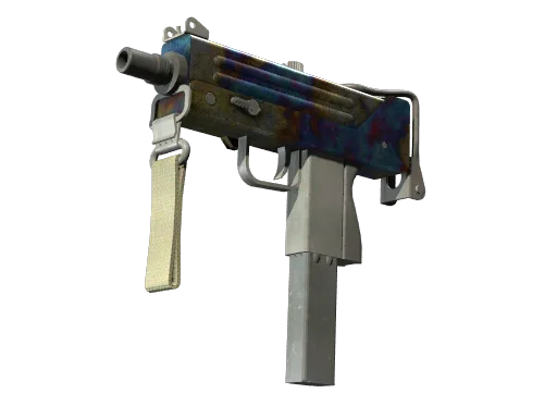 MAC-10 | Case Hardened (Well-Worn)