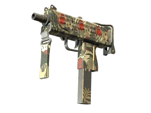 MAC-10 | Monkeyflage (Field-Tested)
