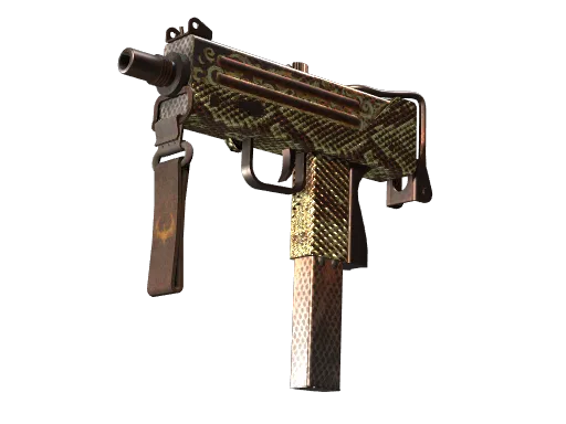 MAC-10 | Hot Snakes (Well-Worn)