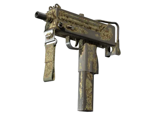 MAC-10 | Sienna Damask (Battle-Scarred)