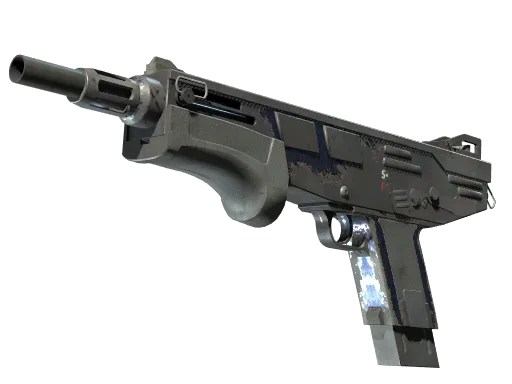 MAG-7 | Navy Sheen (Well-Worn)