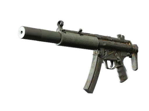 MP5-SD | Gold Leaf (Well-Worn)