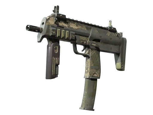 MP7 | Olive Plaid (Well-Worn)