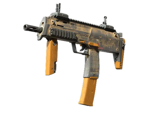 MP7 | Short Ochre (Well-Worn)