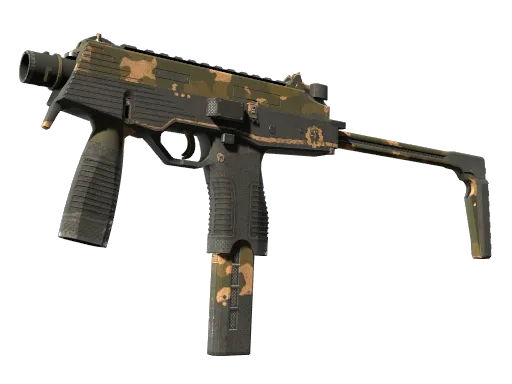 MP9 | Black Sand (Well-Worn)