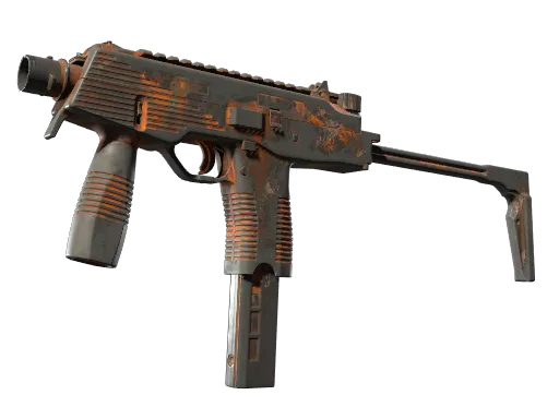 MP9 | Orange Peel (Well-Worn)