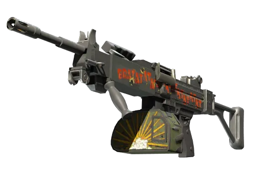 StatTrak™ Negev | Bratatat (Well-Worn)