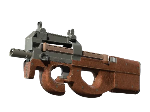 P90 | Leather (Well-Worn)