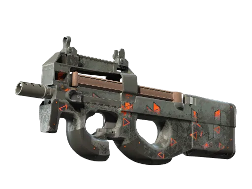 P90 | Trigon (Well-Worn)