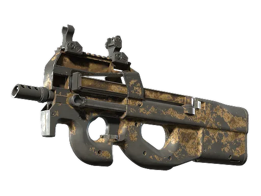 P90 | Desert Halftone (Well-Worn)