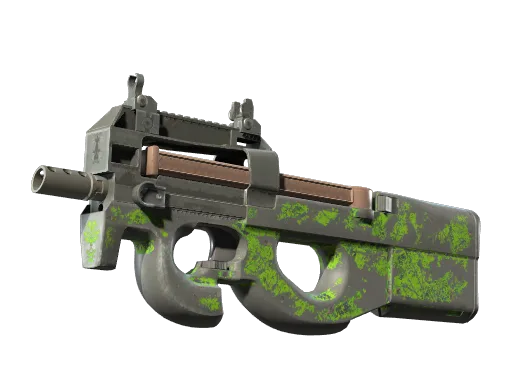 P90 | Virus (Well-Worn)