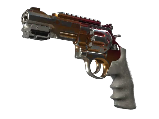 StatTrak™ R8 Revolver | Fade (Well-Worn)