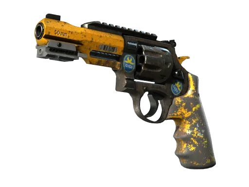R8 Revolver | Banana Cannon (Well-Worn)