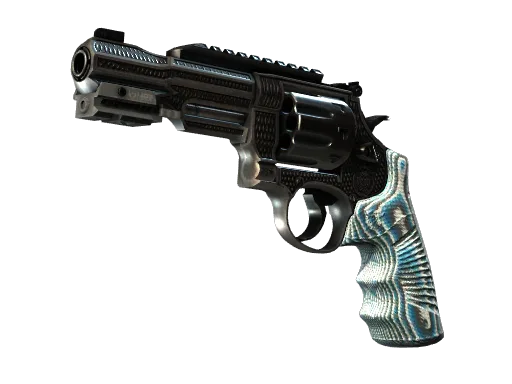 R8 Revolver | Grip (Well-Worn)