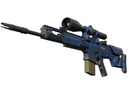 SCAR-20 | Blueprint (Well-Worn)