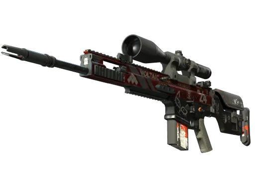 SCAR-20 | Bloodsport (Well-Worn)