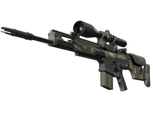 SCAR-20 | Stone Mosaico (Well-Worn)