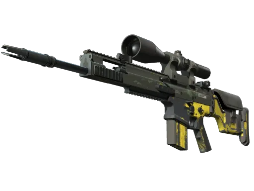 SCAR-20 | Jungle Slipstream (Well-Worn)