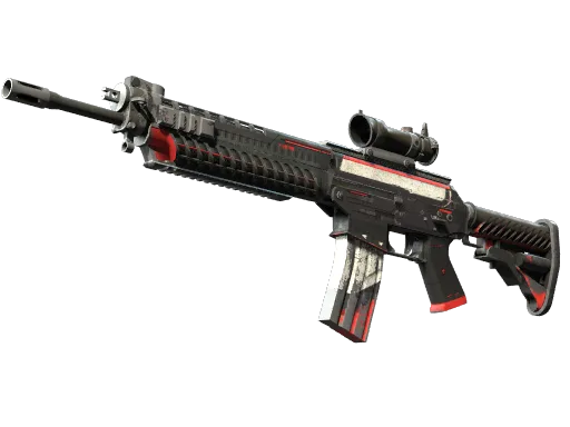 StatTrak™ SG 553 | Cyrex (Well-Worn)