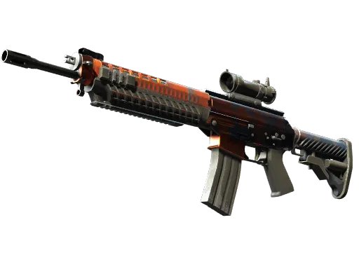 SG 553 | Danger Close (Field-Tested)