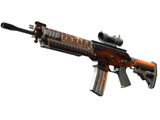 SG 553 | Tiger Moth (Well-Worn)