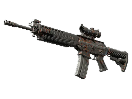 SG 553 | Basket Halftone (Well-Worn)