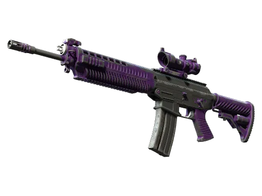 SG 553 | Ultraviolet (Well-Worn)