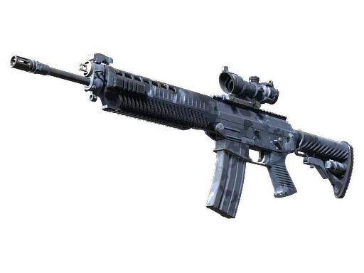 SG 553 | Night Camo (Field-Tested)