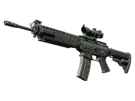 SG 553 | Barricade (Well-Worn)