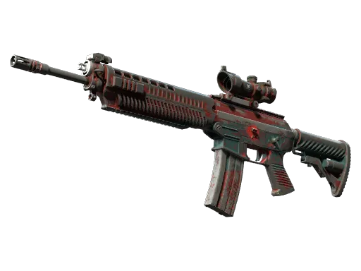 SG 553 | Fallout Warning (Well-Worn)