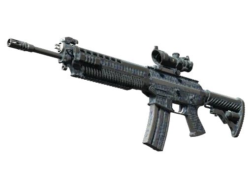 SG 553 | Waves Perforated (Well-Worn)